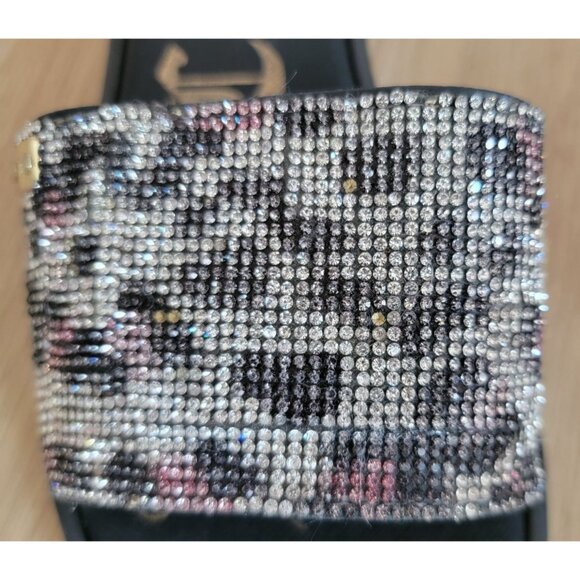 Juicy Couture Womens Rhinestone Slide Sandals Size 10 - Picture 6 of 8